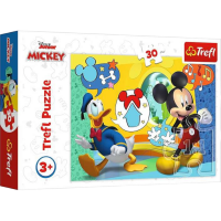 Trefl Сложувалка 30 парчиња – Mickey Mouse & Fun House